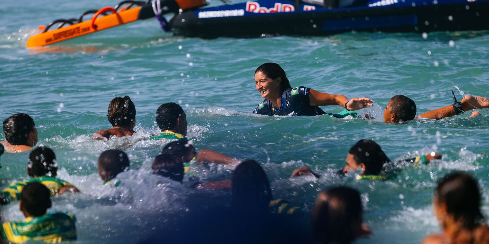 Luana Silva para em australiana e é vice-campeã em Saquarema