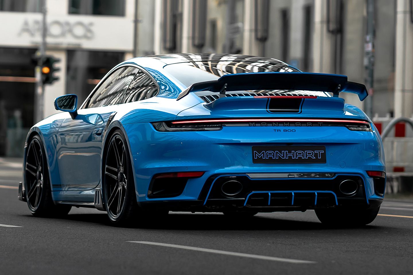 Manhart TR 900 II gira 911 turbo s até 11