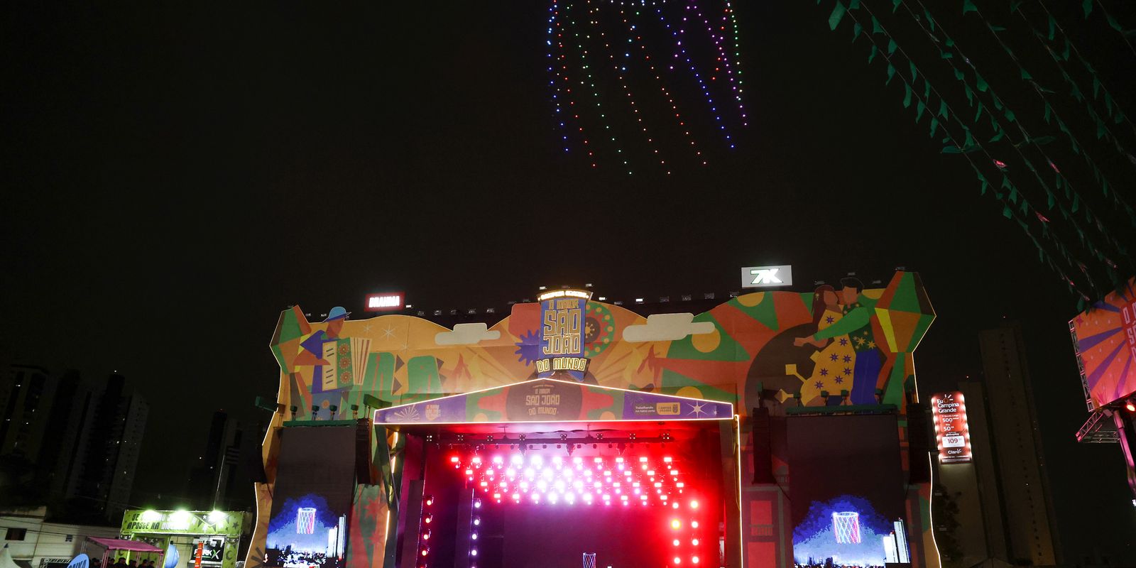 São João de Campina Grande abre espaço para outros gêneros musicais