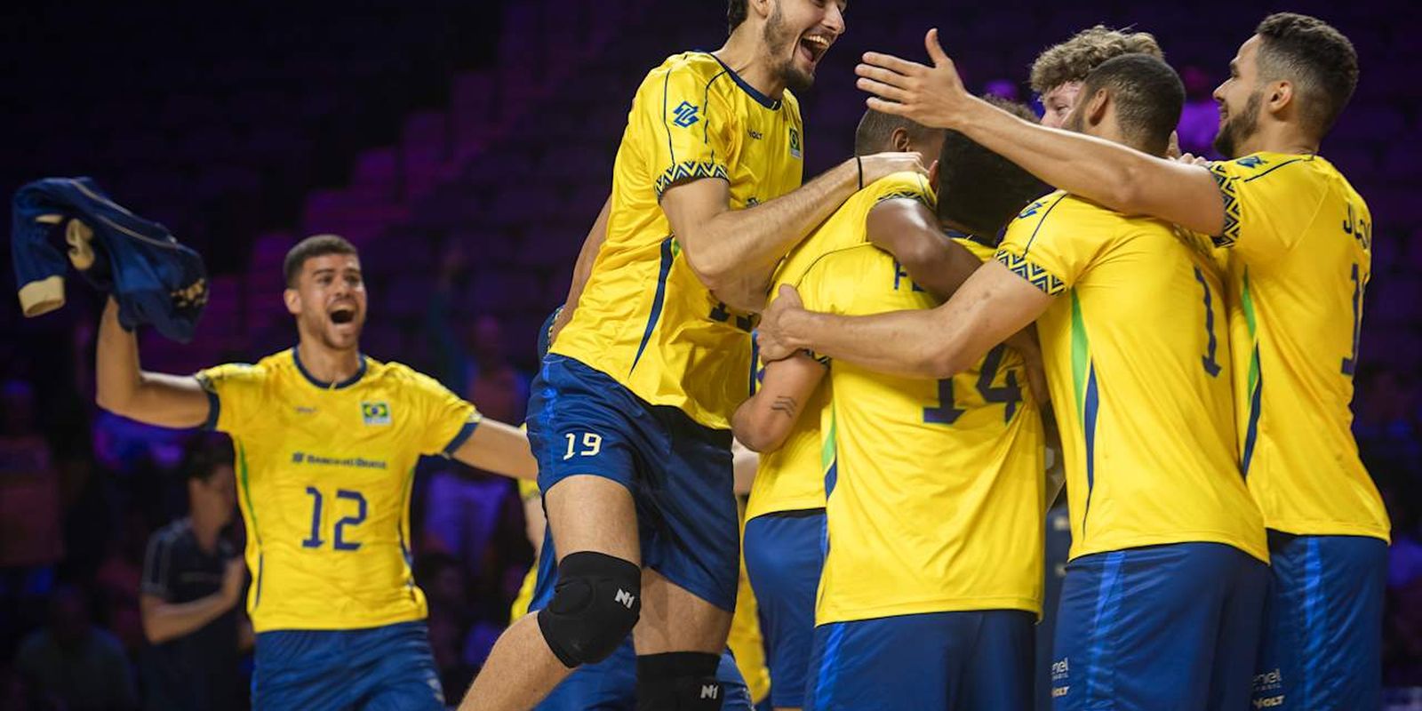 Seleção brasileira assume liderança da Liga das Nações de Vôlei