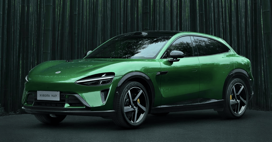 O Yu7 de Xiaomi é um dedo médio do tamanho de SUV para o modelo Y de Tesla