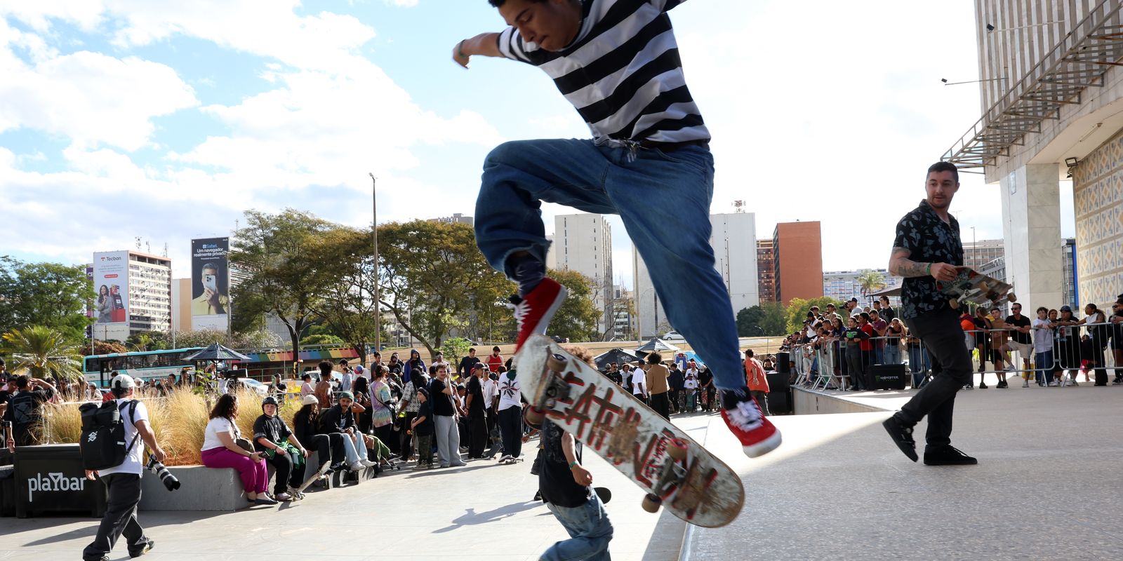 Brasília é palco de “esquenta” para evento mundial de skate