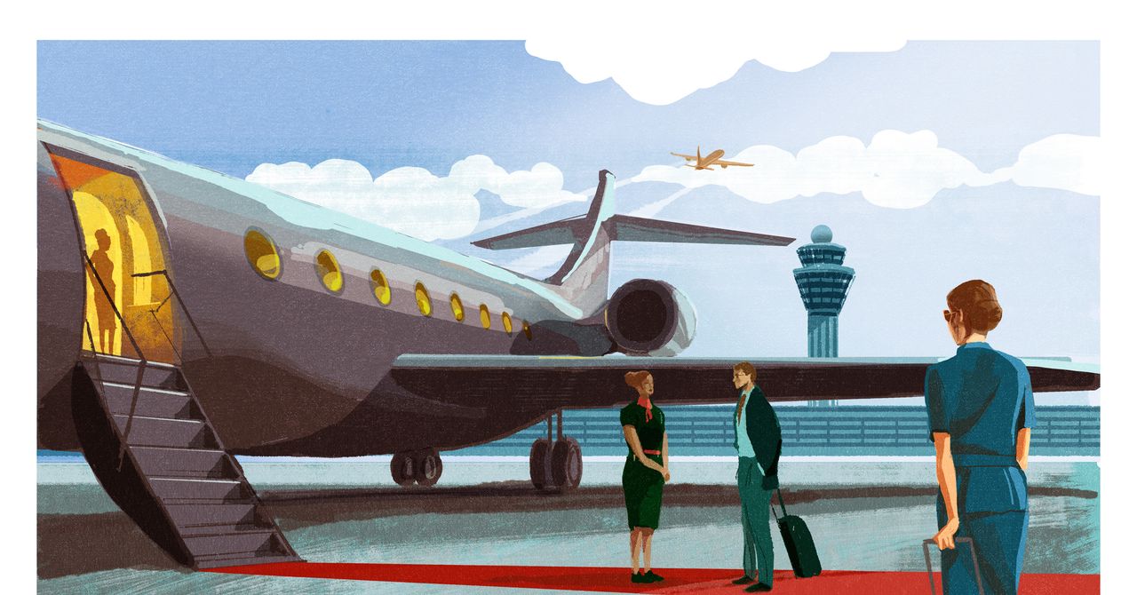 Os viajantes afluentes estão abandonando a classe executiva para jatos de negócios