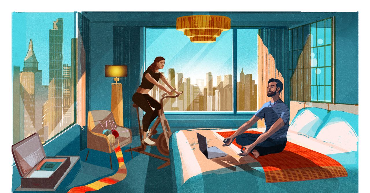 Para o viajante de negócios de hoje, é tudo sobre a integração de vida profissional