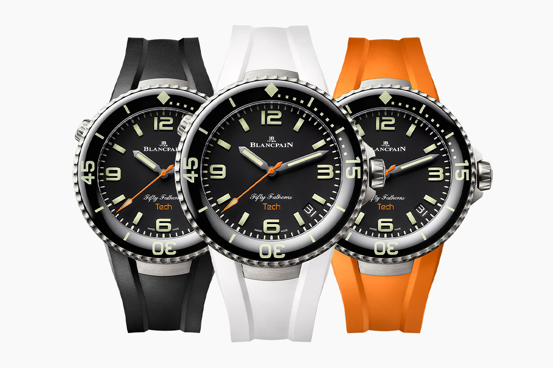 Blancpain adiciona a Tecnologia de Finquenta Fathoms à coleção permanente com esta opção de 45 mm