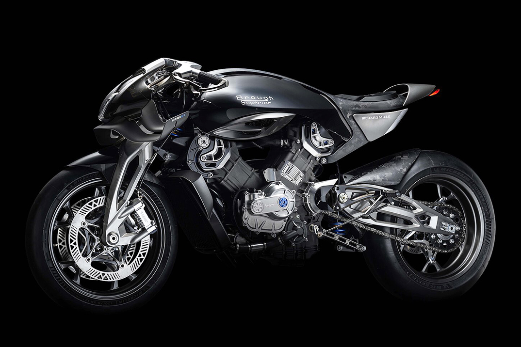 Richard Mille acabou de fazer sua primeira motocicleta e é uma obra de arte de 130hp