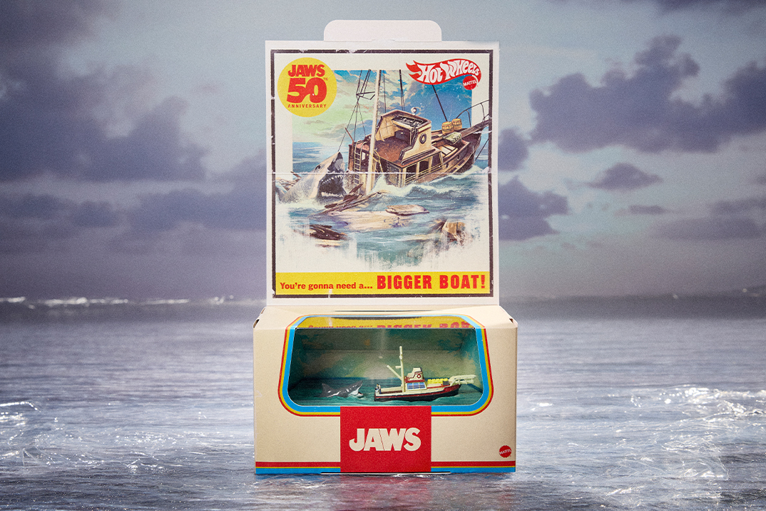 Hot Wheels recriou o barco e o tubarão de ‘Jaws’ para o 50º aniversário do filme