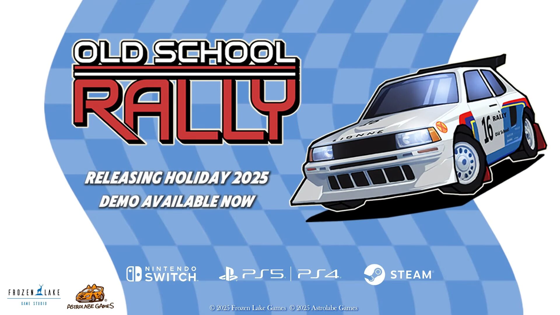 Rally da velha escola lança este feriado para PS5, PS4, Switch e PC
