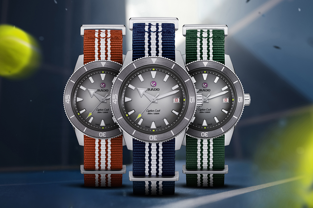 Rado comemora 40 anos de cronometragem de tênis com este capitão de edição limitada Capitão Cook Watch
