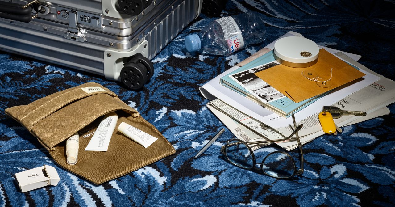 Venha para os kits de comodidade, fique para o voo