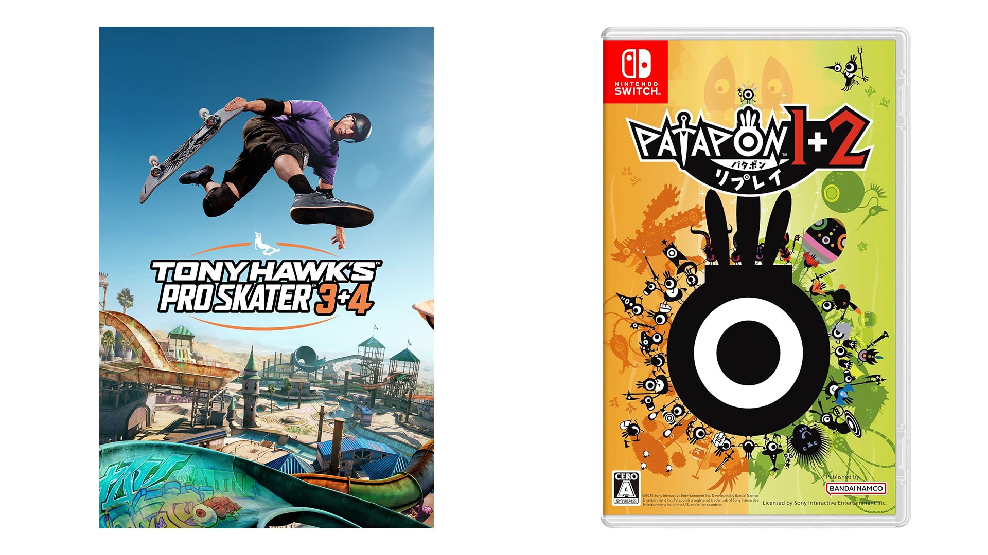 Lançamentos de jogo japonês desta semana: Patapon 1 + 2 Replay, Skatista Pro 3 + 4 de Tony Hawk