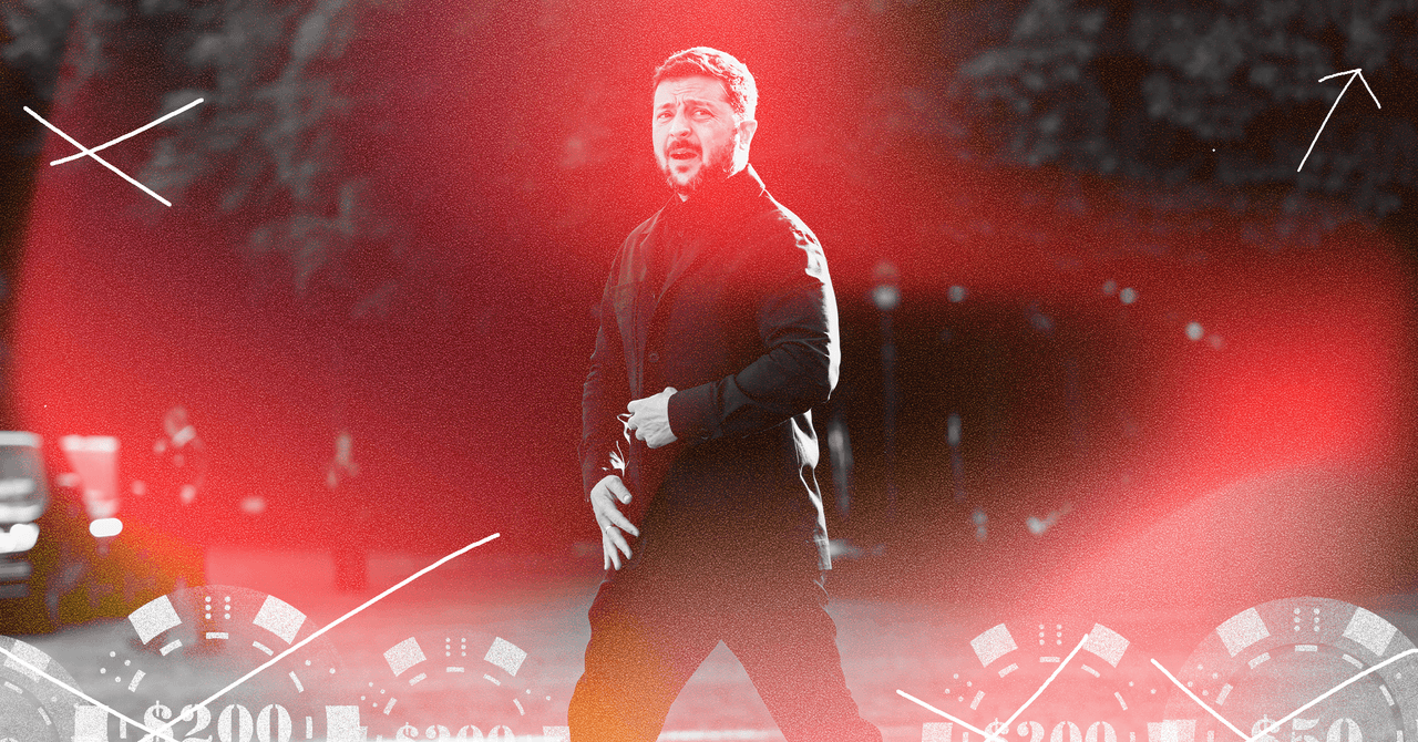 A roupa de Volodymyr Zelensky provocou uma rebelião de polymarket