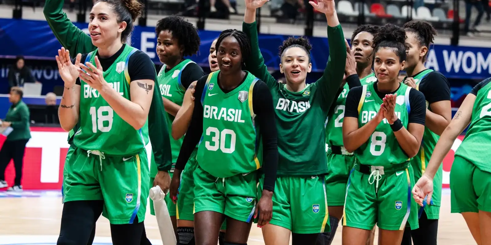 Brasil atropela República Dominicana e avança às quartas da AmeriCupW