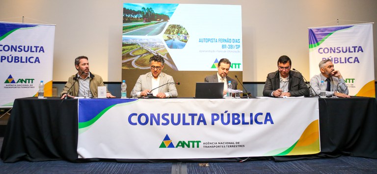 Fernão Dias mais segura e moderna: ANTT avança em projeto de R$ 15 bilhões com participação da sociedade em dois dias de consulta pública — Agência Nacional de Transportes Terrestres