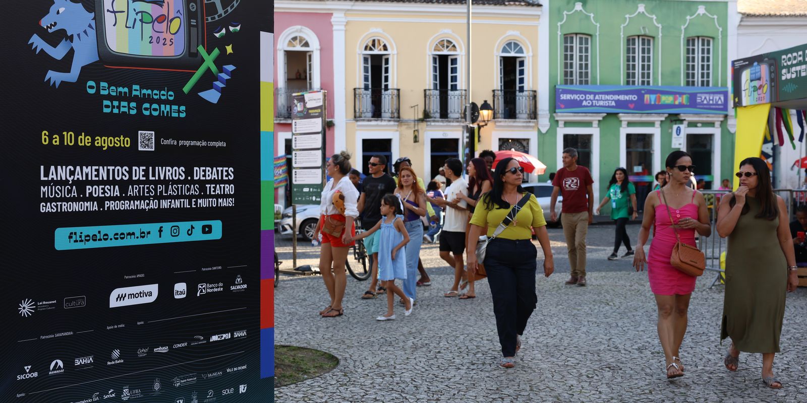 Pelourinho recebe a maior festa literária da Bahia