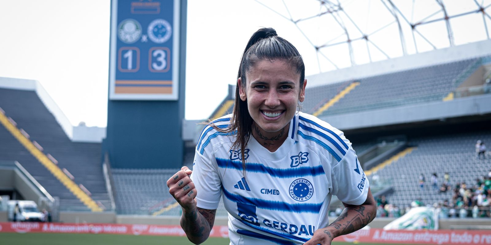 Cruzeiro abre vantagem sobre Palmeiras na semi do Brasileiro Feminino