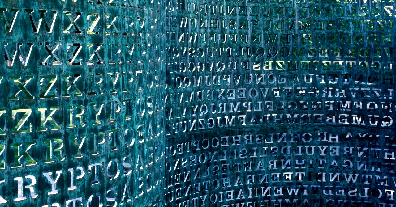 A chave Kryptos está subindo à venda