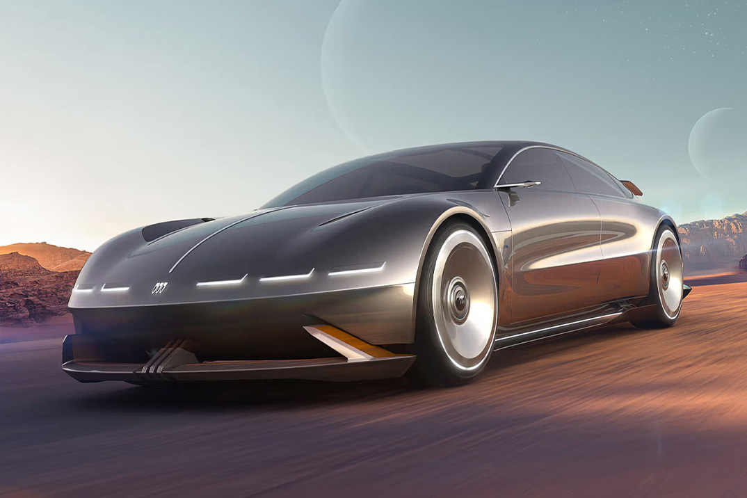 O conceito Electra Orbit de Buick parece diretamente de um filme de ficção científica dos anos 50