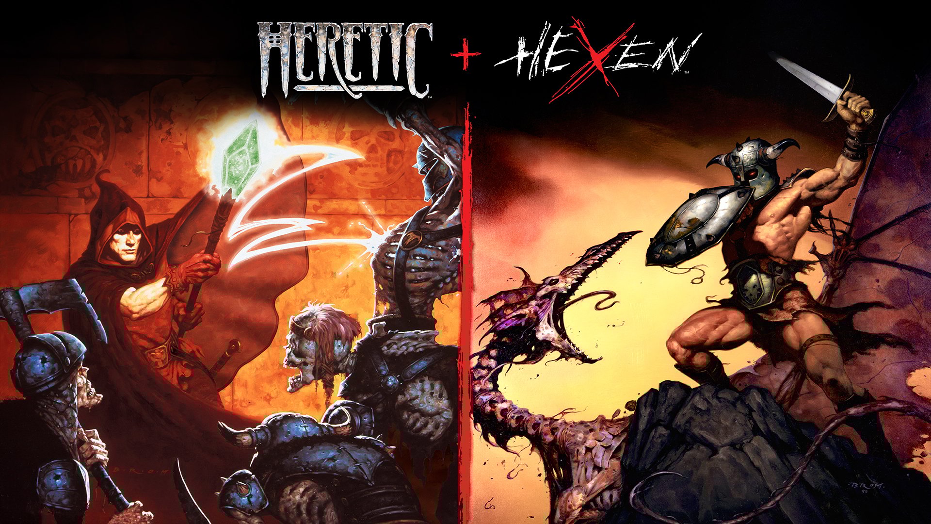 Heretic + Hexen anunciado para PS5, Xbox Series, PS4, Xbox One, Switch e PC; agora disponível