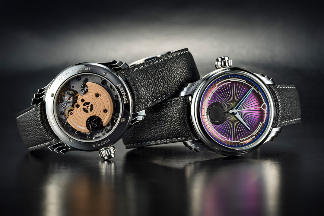 Ming estreia sua linguagem de design de 5ª geração com este impressionante e canhoto 57.04 Iris