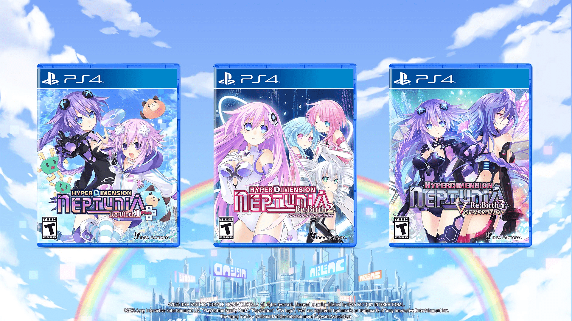 Hyperdimension Neptunia re; Trilogia de nascimento para PS4 atrasada para 28 de outubro no Ocidente