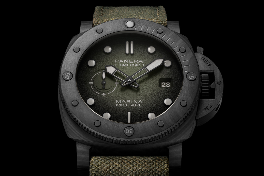 Marina Militare Aviazione, de Panerai, os mergulhadores são sua primeira colaboração com o ramo da aviação da Marinha italiana