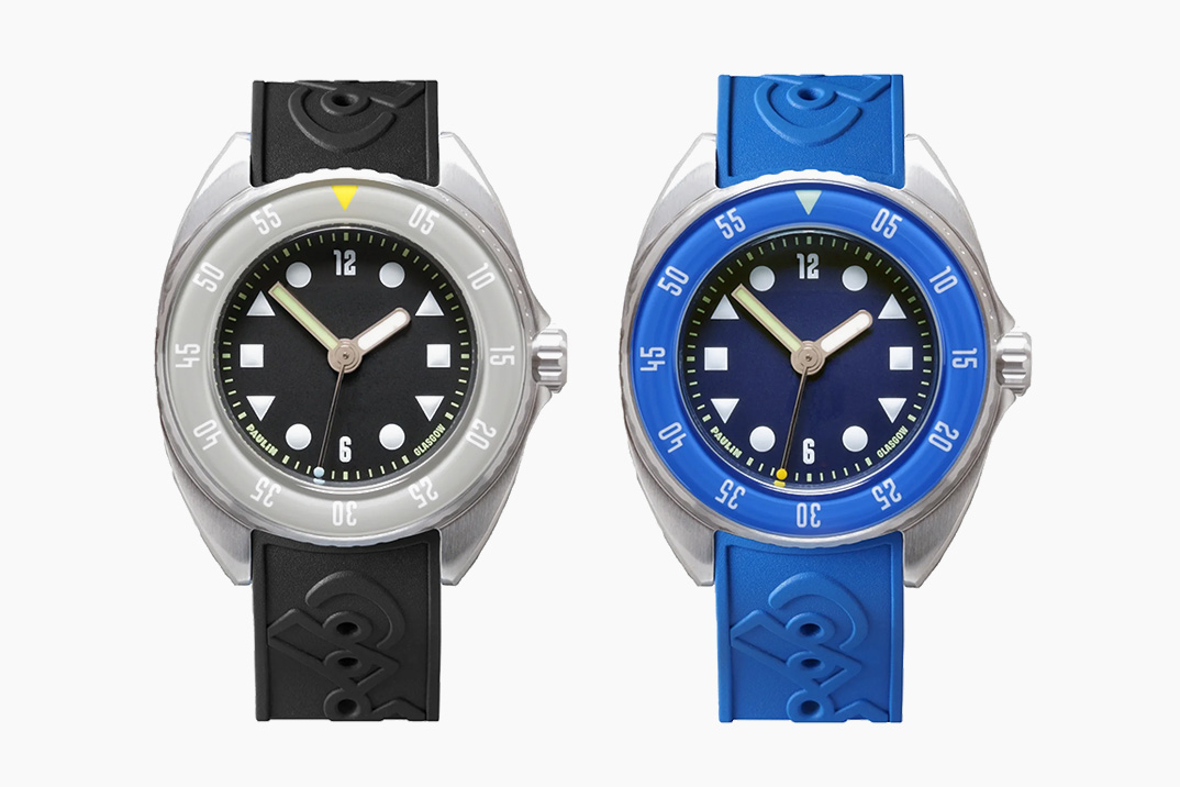 O brincalhão de Paulin, Mara é o primeiro relógio de mergulho da marca escocês, com 300m de resistência à água e um painel de safira