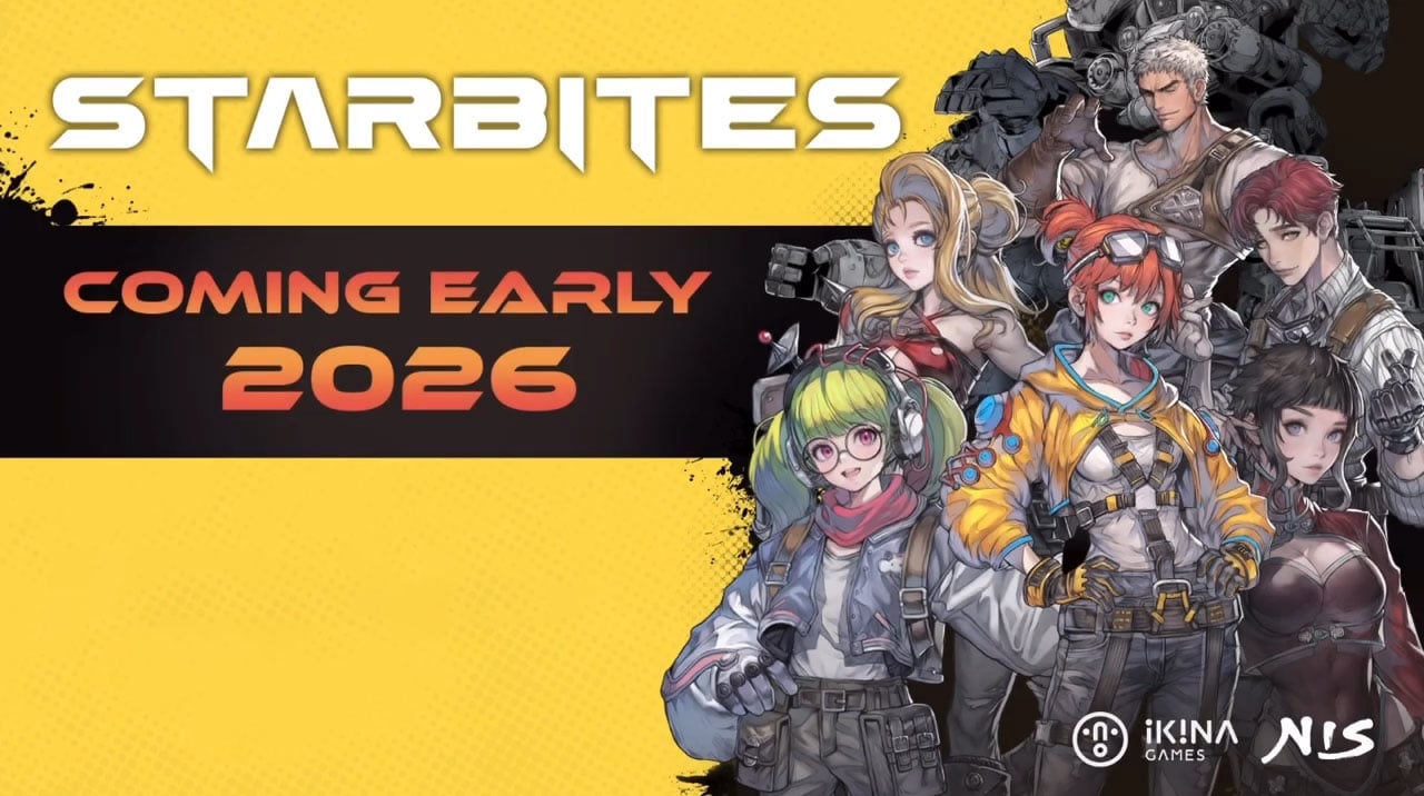 Starbites é lançado em 2026 no oeste para PS5, Switch 2, Switch e PC