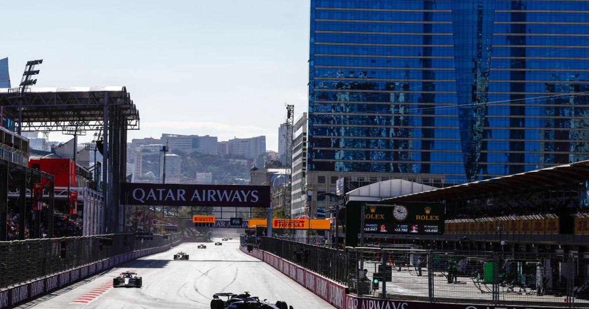 Baku com Valtteri Bottas