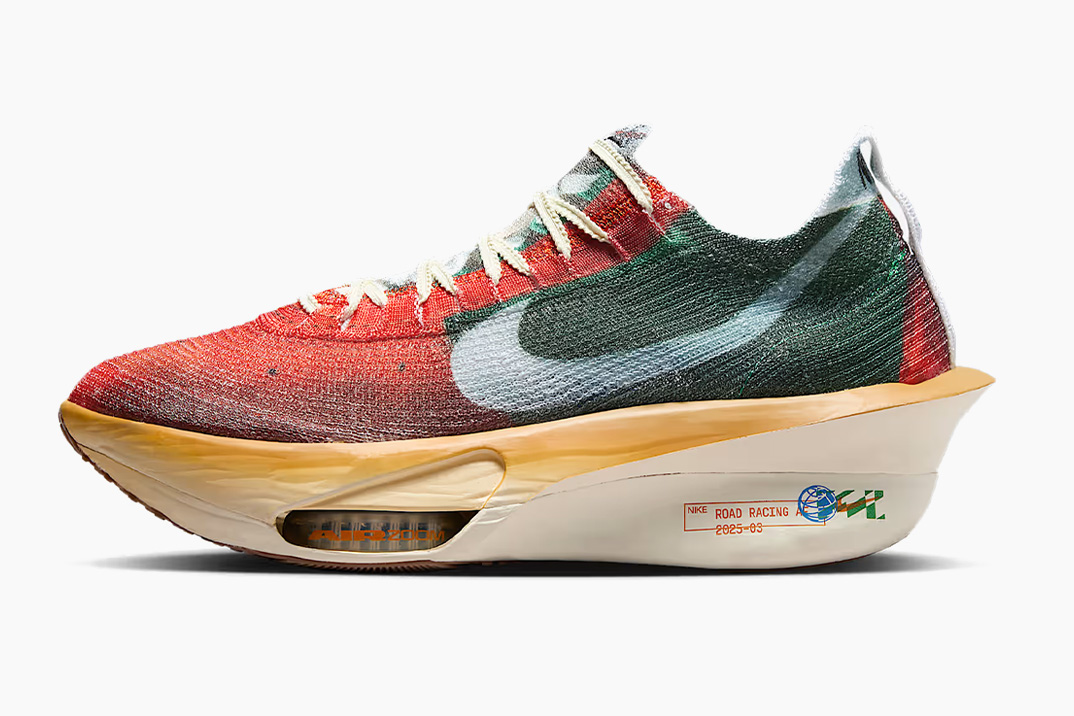 Esse prêmio Nike Alphafly 3 parece que veio do armário do seu pai, mas corre como o futuro