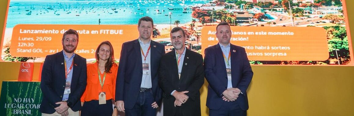 Na FIT Argentina, Embratur e GOL anunciam novo voo que liga Mendoza ao Rio de Janeiro