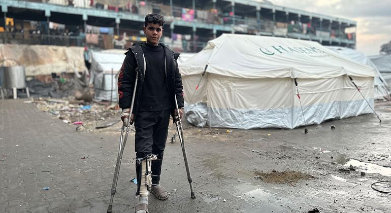 Guerra em Gaza causou deficiências em mais de 21 mil crianças