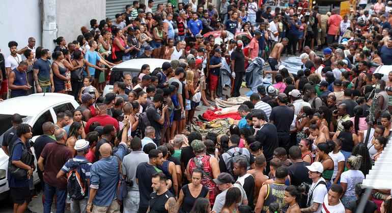 ONU pede investigação sobre mortes em operações policiais no Rio de Janeiro