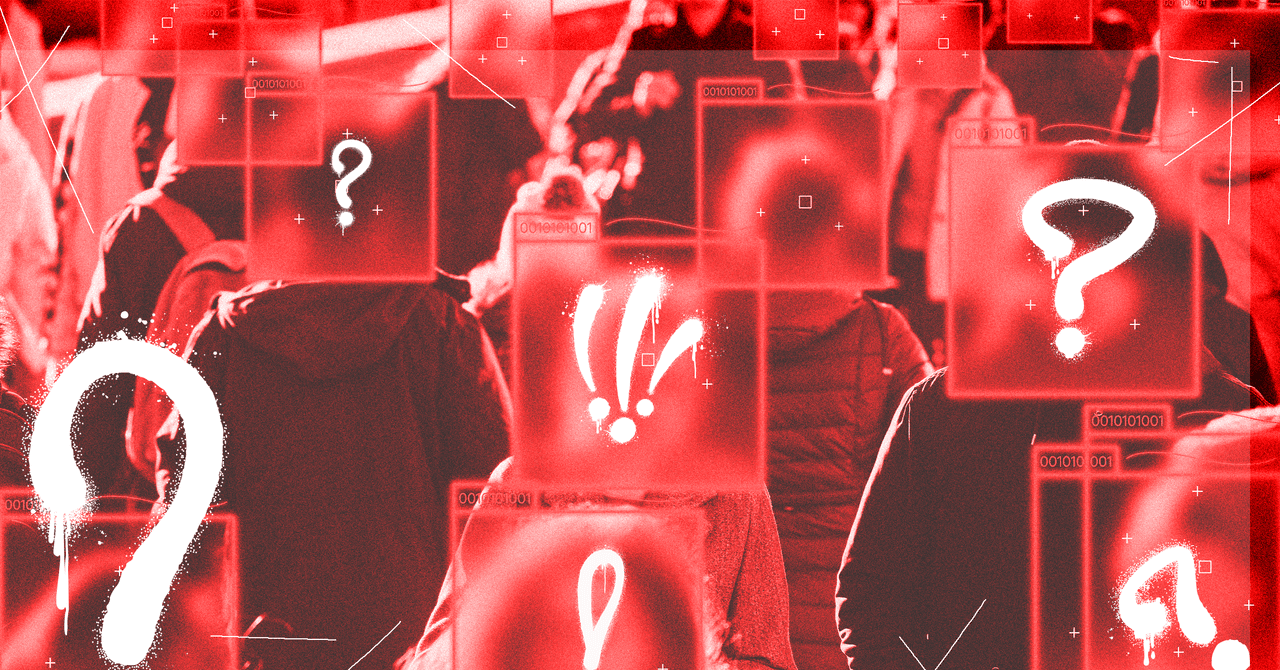 Quando o reconhecimento facial não sabe que seu rosto é um rosto