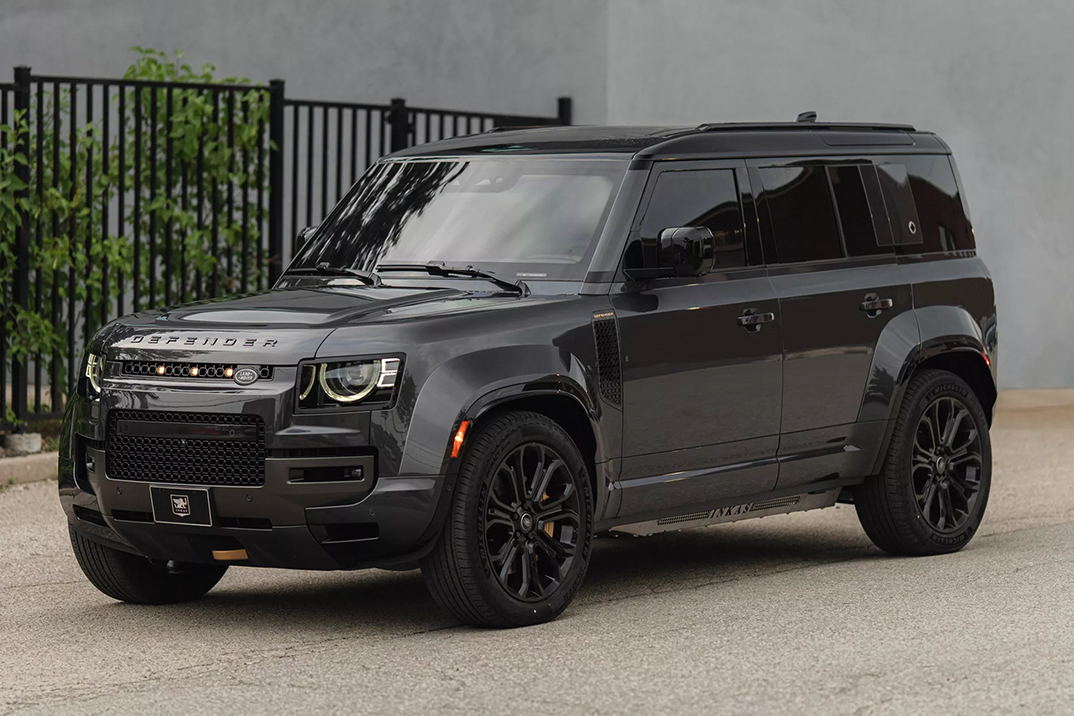 Inkas transformou o zagueiro de 626 hp do Land Rover em uma besta à prova de balas