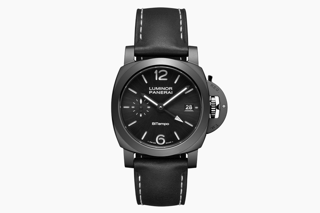 Panerai acaba de dominar a relojoaria de cerâmica em uma caixa compacta de 40 mm para o Luminor GMT