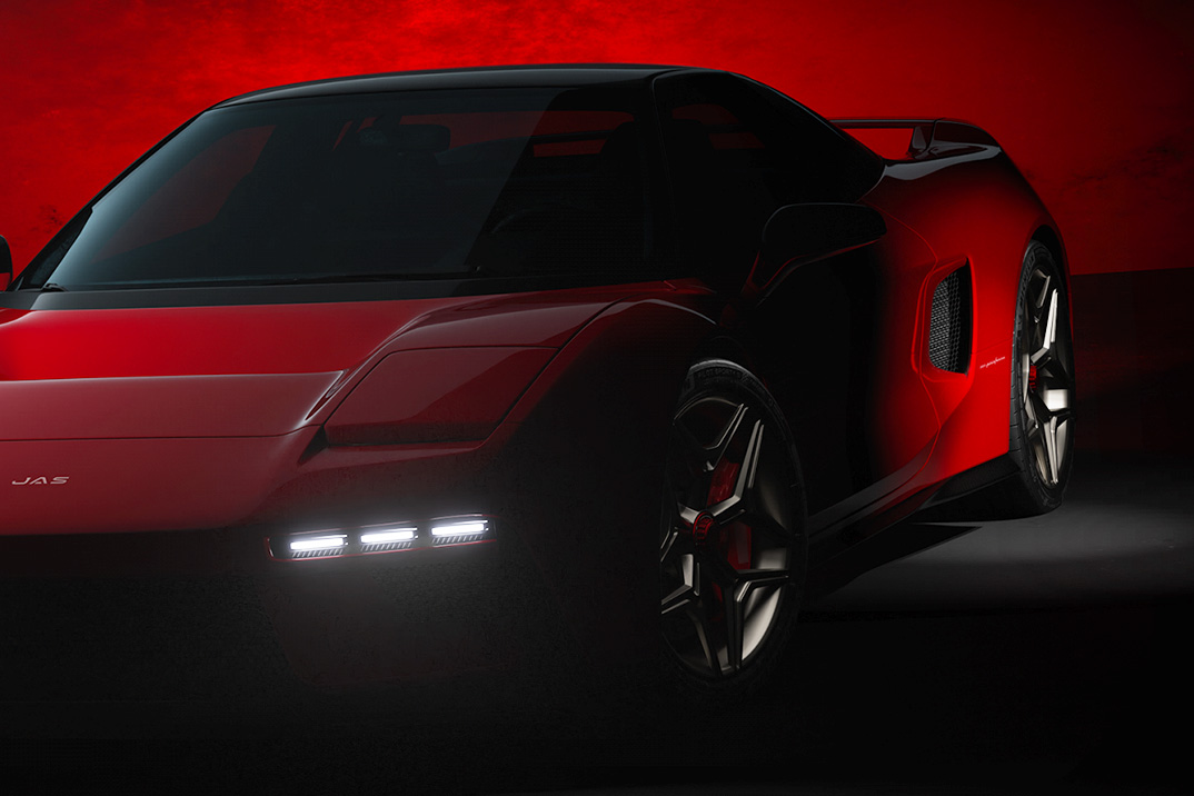 Quatro décadas depois, Pininfarina e JAS Motorsport estão trazendo o NSX de volta à vida