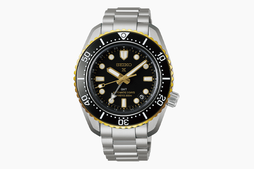 Seiko eleva seu icônico Prospex 1968 Heritage Diver’s GMT com um toque de ouro
