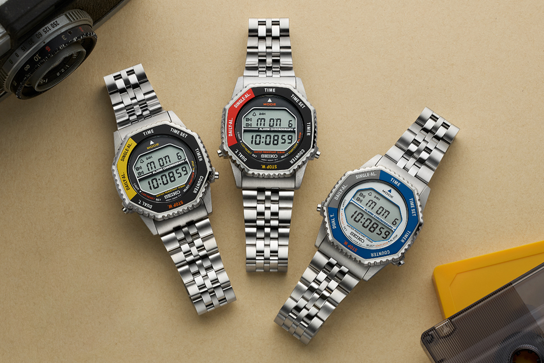 O relógio digital Seiko Rotocall que os astronautas usavam em órbita acaba de ser reeditado fielmente