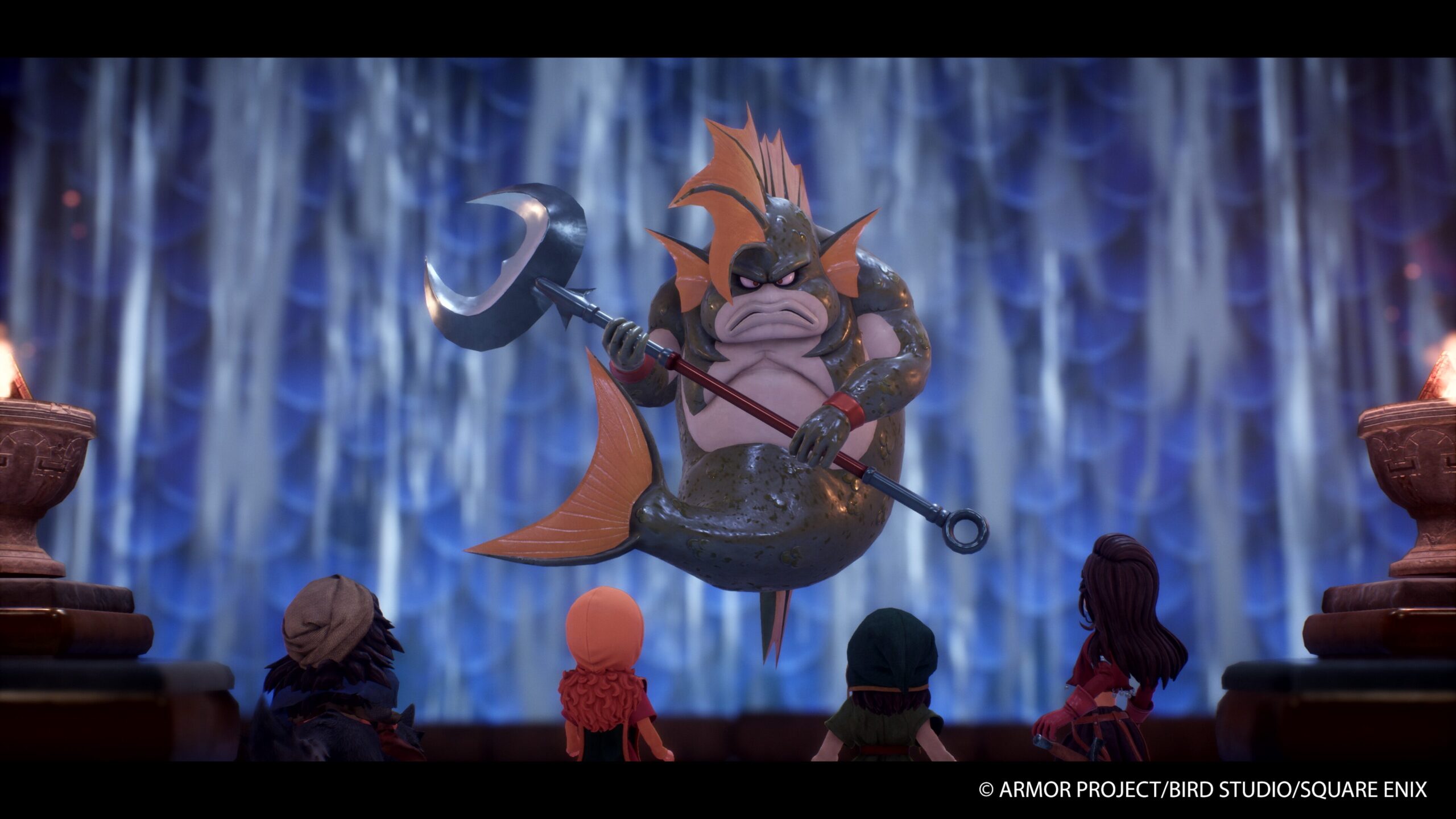 Dragon Quest VII Reimagined – Jogabilidade prática de Emberdale e Wetlock, capturas de tela