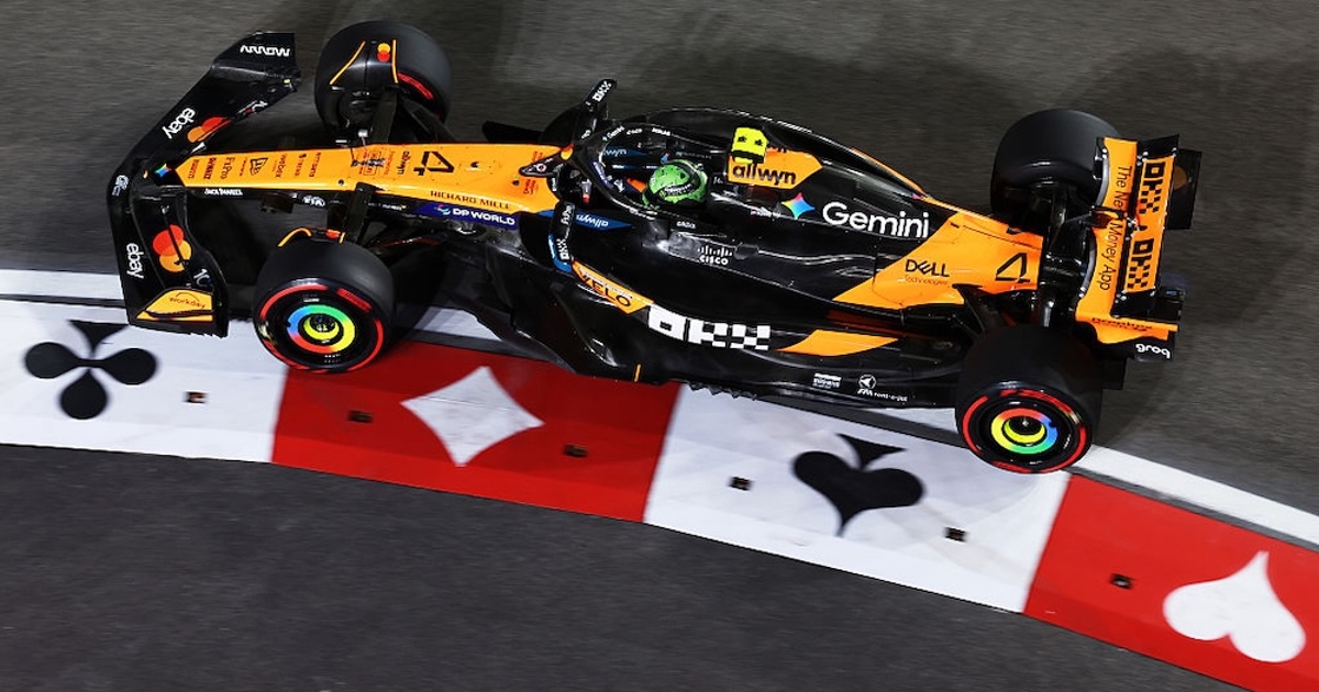 Norris lidera segundo treino livre do GP de Las Vegas depois que bandeiras vermelhas alteram a ordem