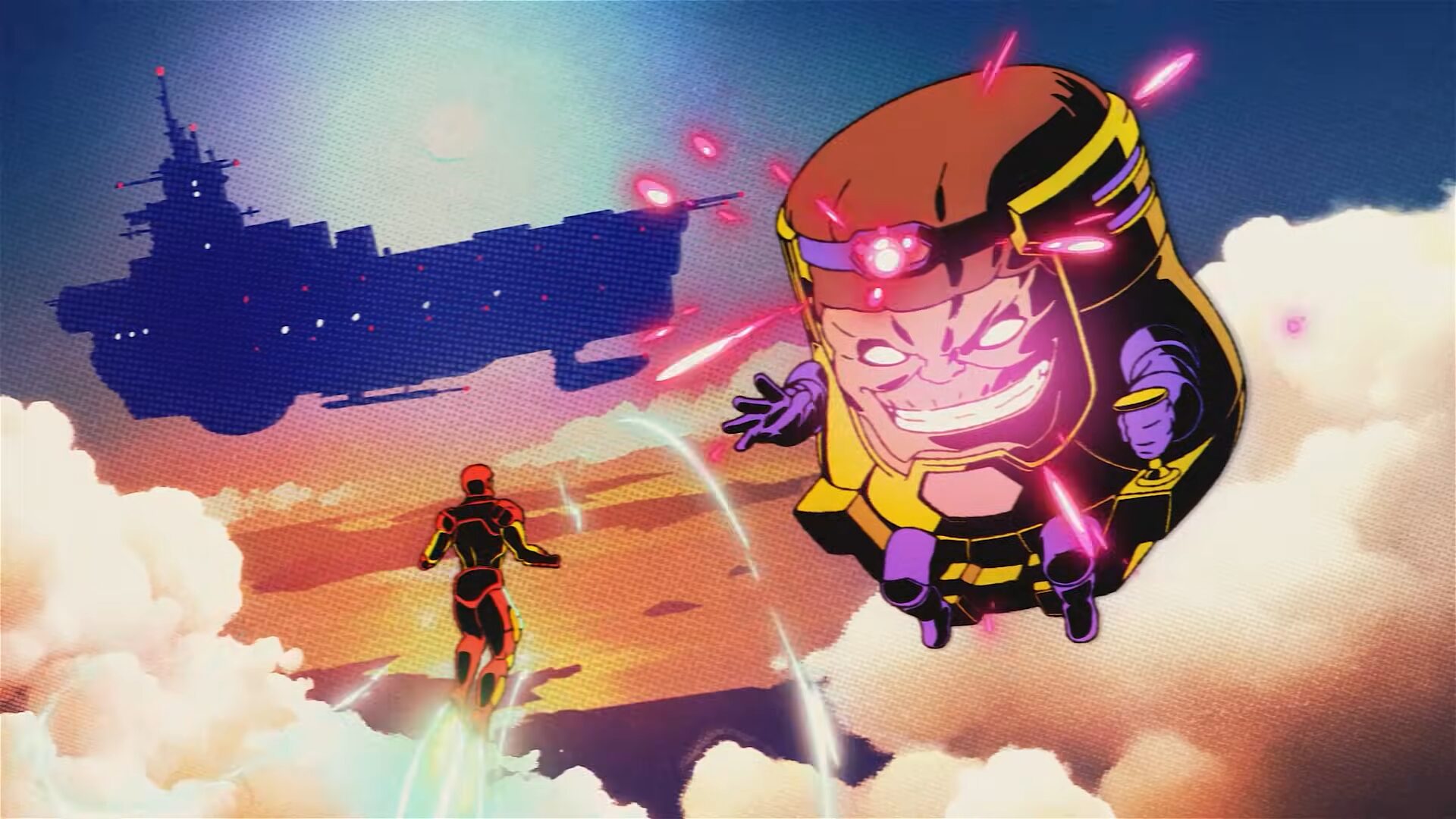 Animação de abertura de MARVEL Cosmic Invasion