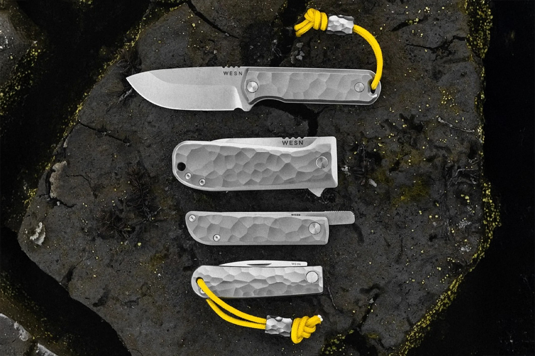 WESN reimagina suas facas principais em titânio e M390 para a nova coleção Ridgeback