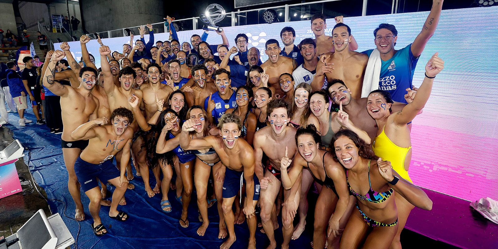 Minas é campeão do Troféu José Finkel de natação