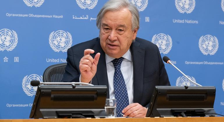 Guterres chocado com violência contra manifestantes em protestos no Irã