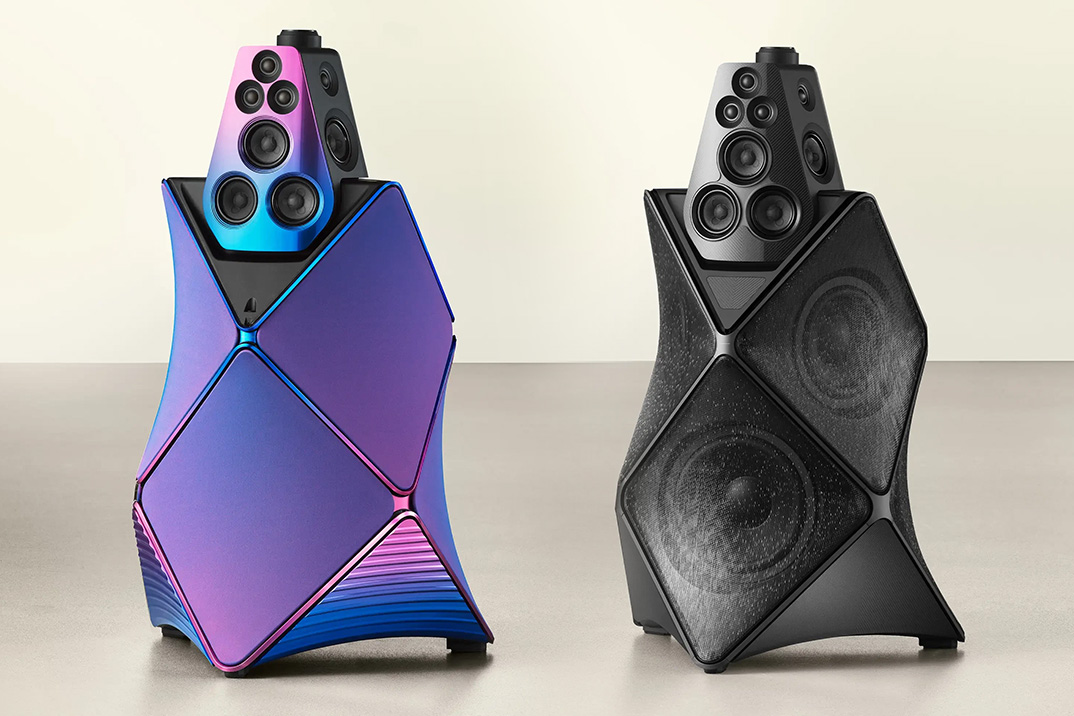 O alto-falante Beolab 90 de US $ 200 mil da Bang & Olufsen recebe duas caras novas e selvagens com as edições Phantom e Mirage