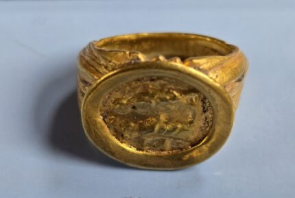 Aliança de ouro romana encontrada na Bulgária – The History Blog