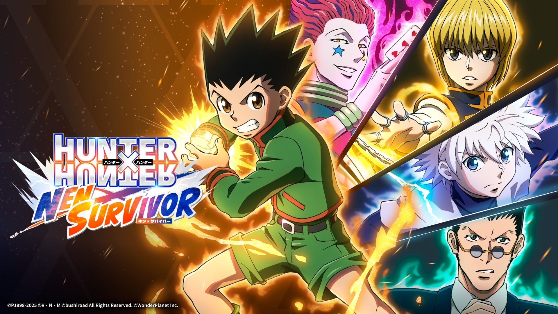 Hunter x Hunter: Nen x Survivor será lançado em 18 de fevereiro de 2026