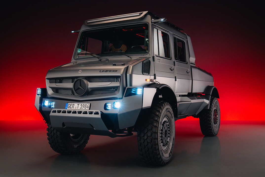A Mercedes-Benz acaba de transformar o Unimog de ferramenta agrícola em um monstro off-road de luxo