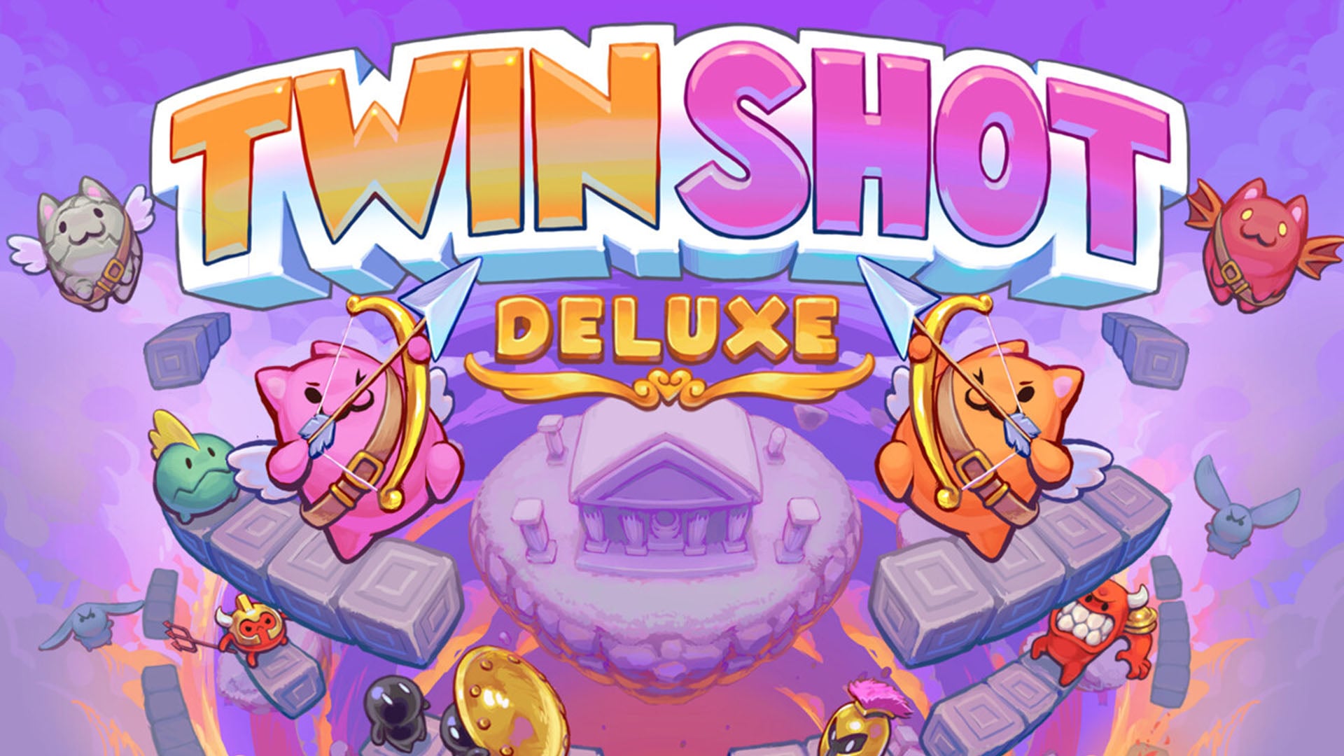 Série Nitrome Classics anunciada, começando com Twin Shot Deluxe para Switch, PC, iOS e Android